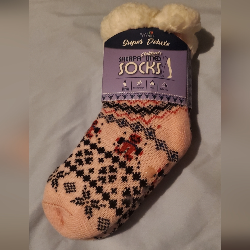 Super Deluxe Sherpa Lined Socks Kids